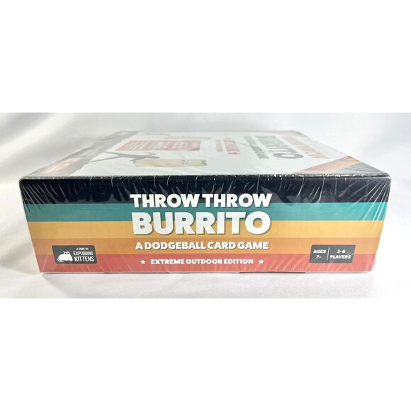 Throw Throw Burrito Game Extreme Outdoor Edition Brand New Factory Sealed - Picture 9 of 9